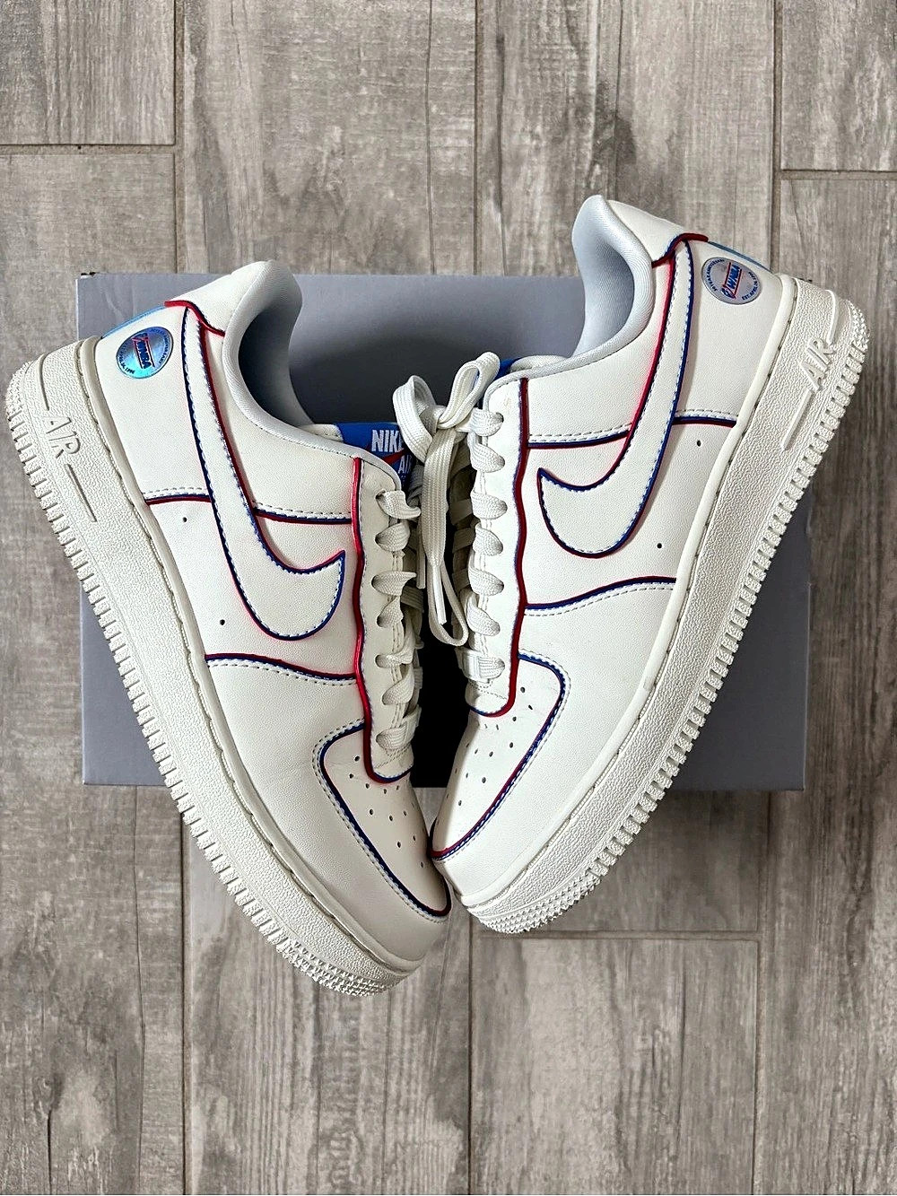 Nike Air Force 1 '07 WNBA Anniversary Edition ❤️💙🏀⛹️‍♀️